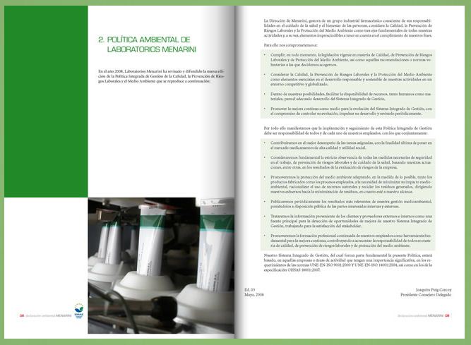 E-book de nuestra Declaración Ambiental 2008
