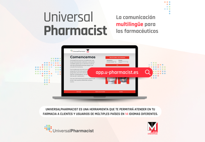 Menarini facilita la comunicación entre farmacéuticos y pacientes que no hablen el mismo idioma con la web-app Universal Pharmacist