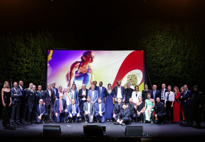 Premios Internacionales Fair Play Menarini, los campeones de Fair Play cautivaron al público en Fiesole