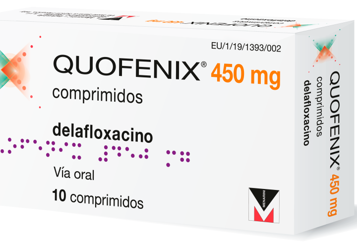 Menarini obtiene la financiación de Quofenix® (delafloxacino) para la indicación de neumonía adquirida en la comunidad