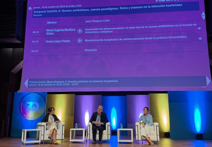Innovación antibiótica y práctica clínica, ejes de comunicación de Menarini en el 70º Congreso SEFH